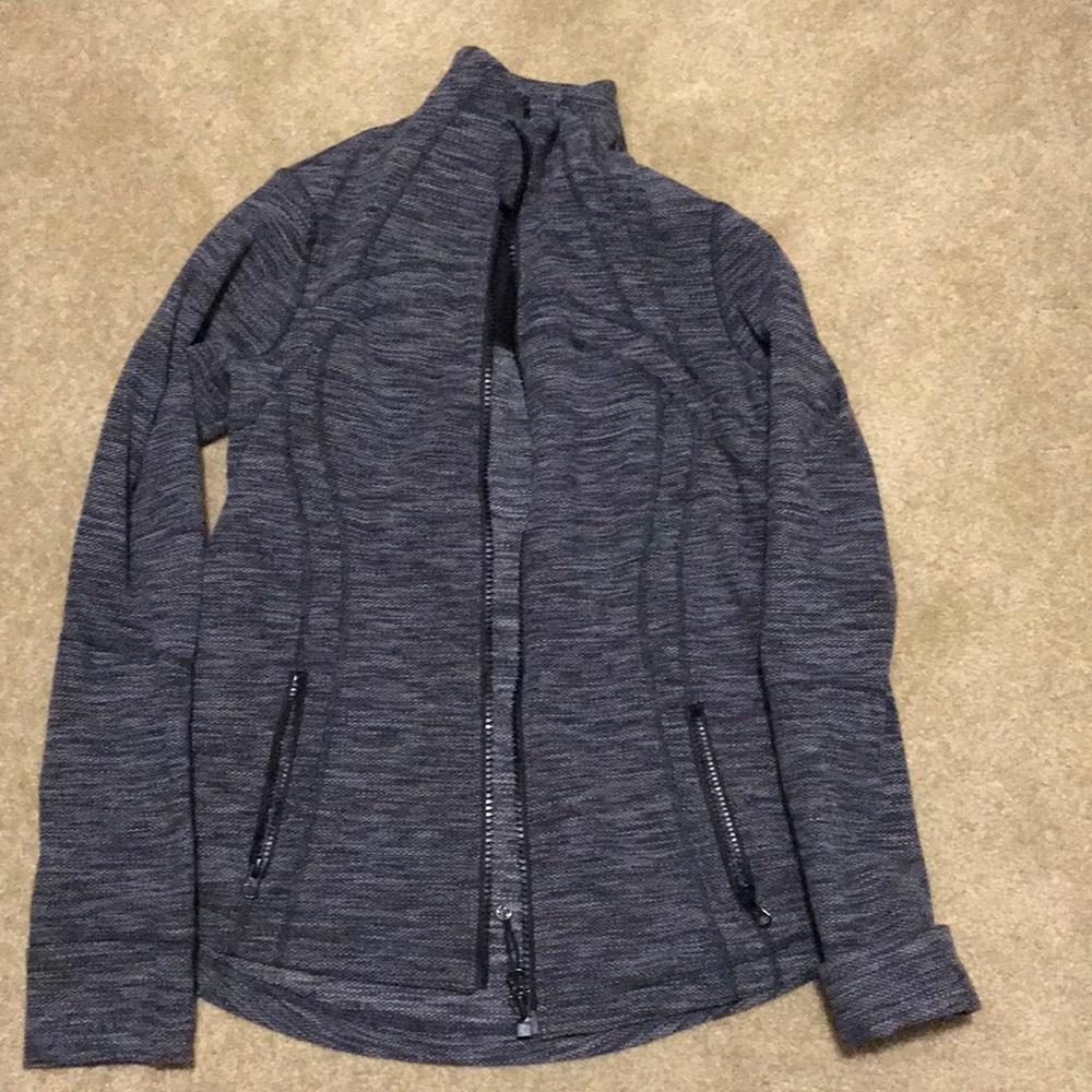 Lululemon grey jacket size 12